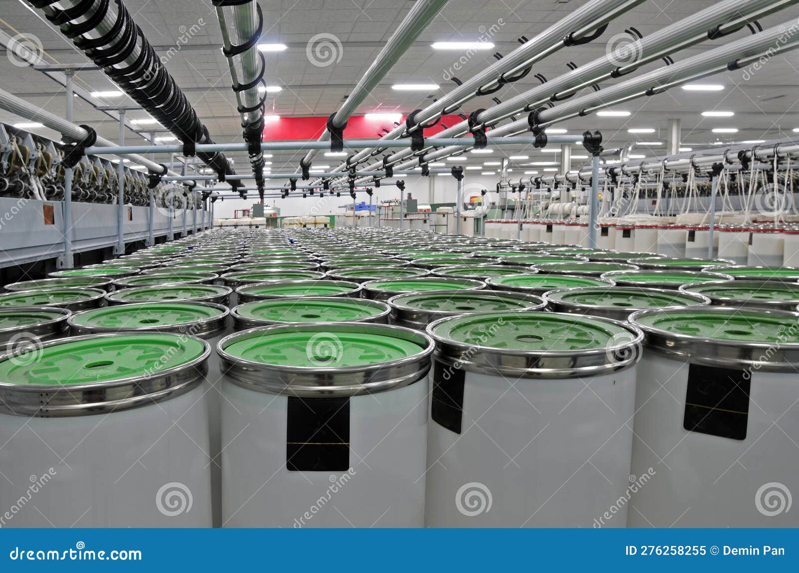 Cotton Group in Spinning Production Line Factory Stock Image Image of products, mills 276258255