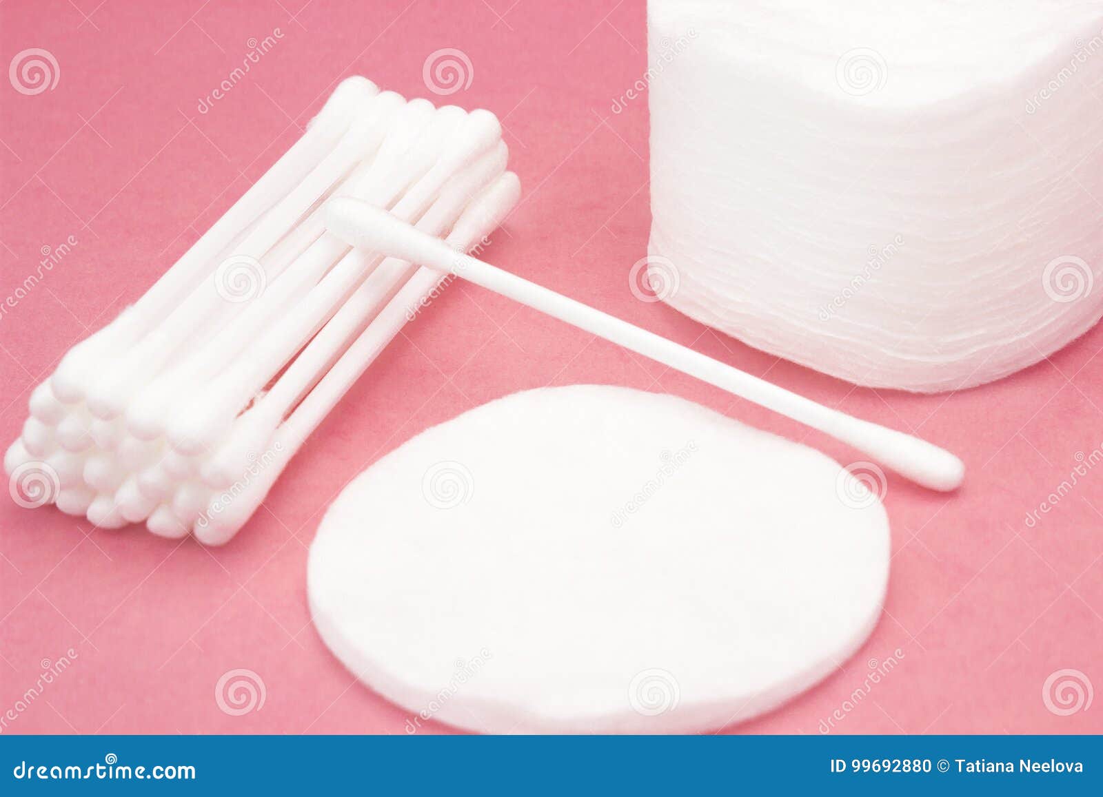 Cotton Pads And Swabs, Bulk Of Tips