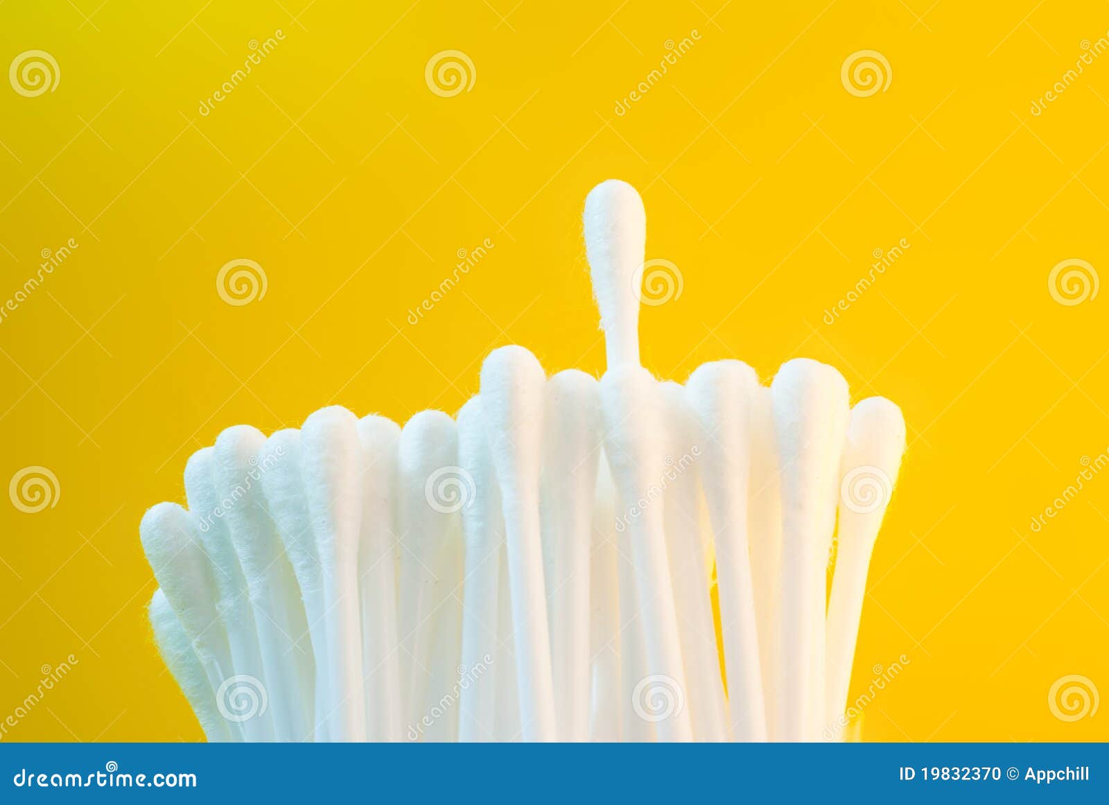 Cotton sticks stock photo. Image of isolated, wool, still 19832370