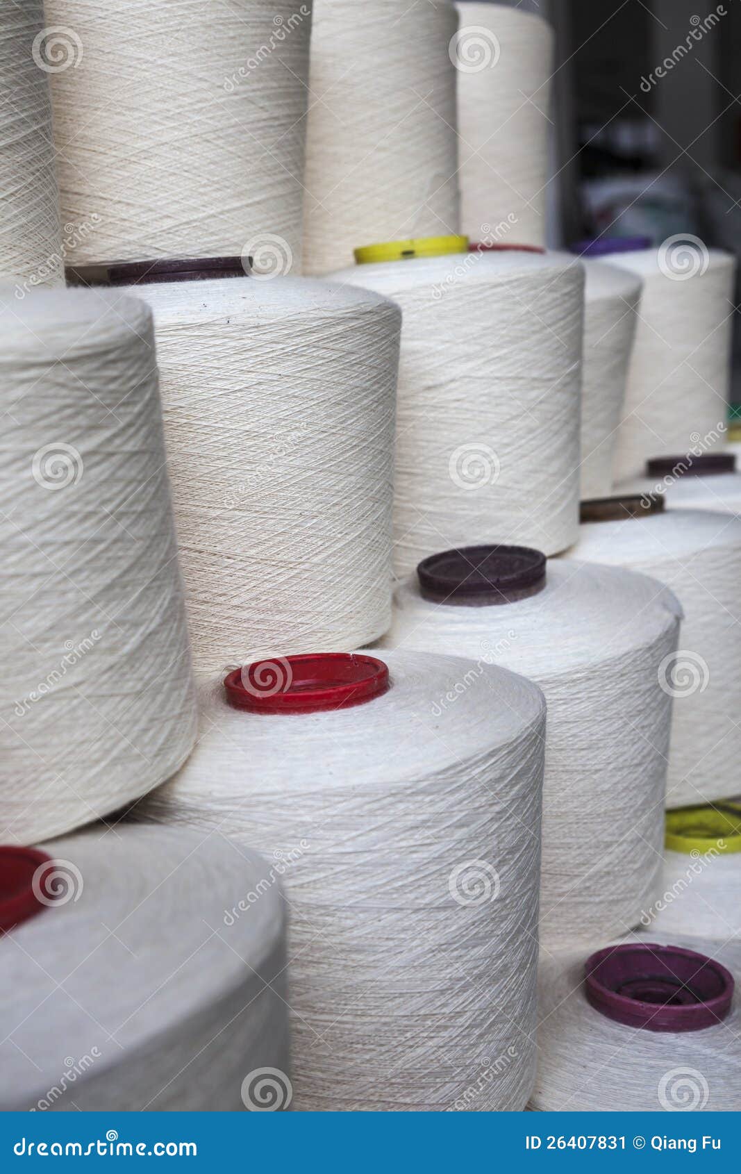 Cotton thread reel stock image. Image of tailor, tool - 26407831