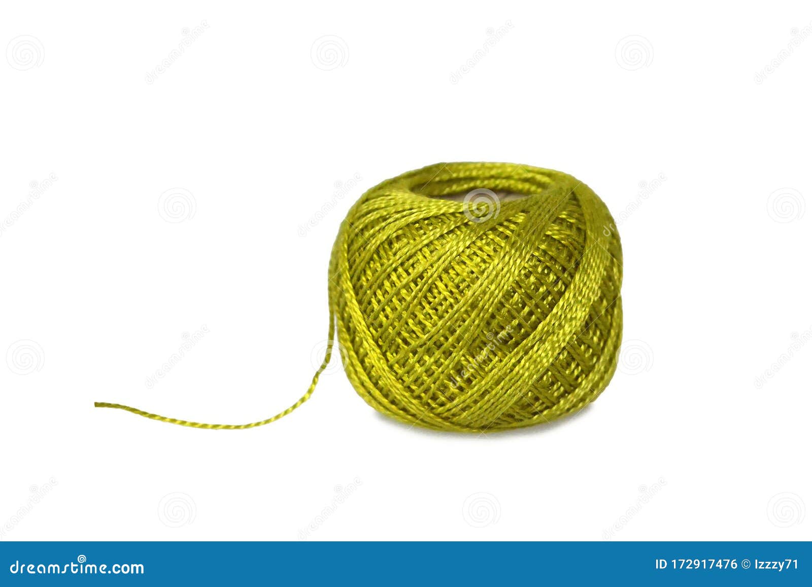 Cotton Thread Roll Isolated on White Stock Photo Image of isolated