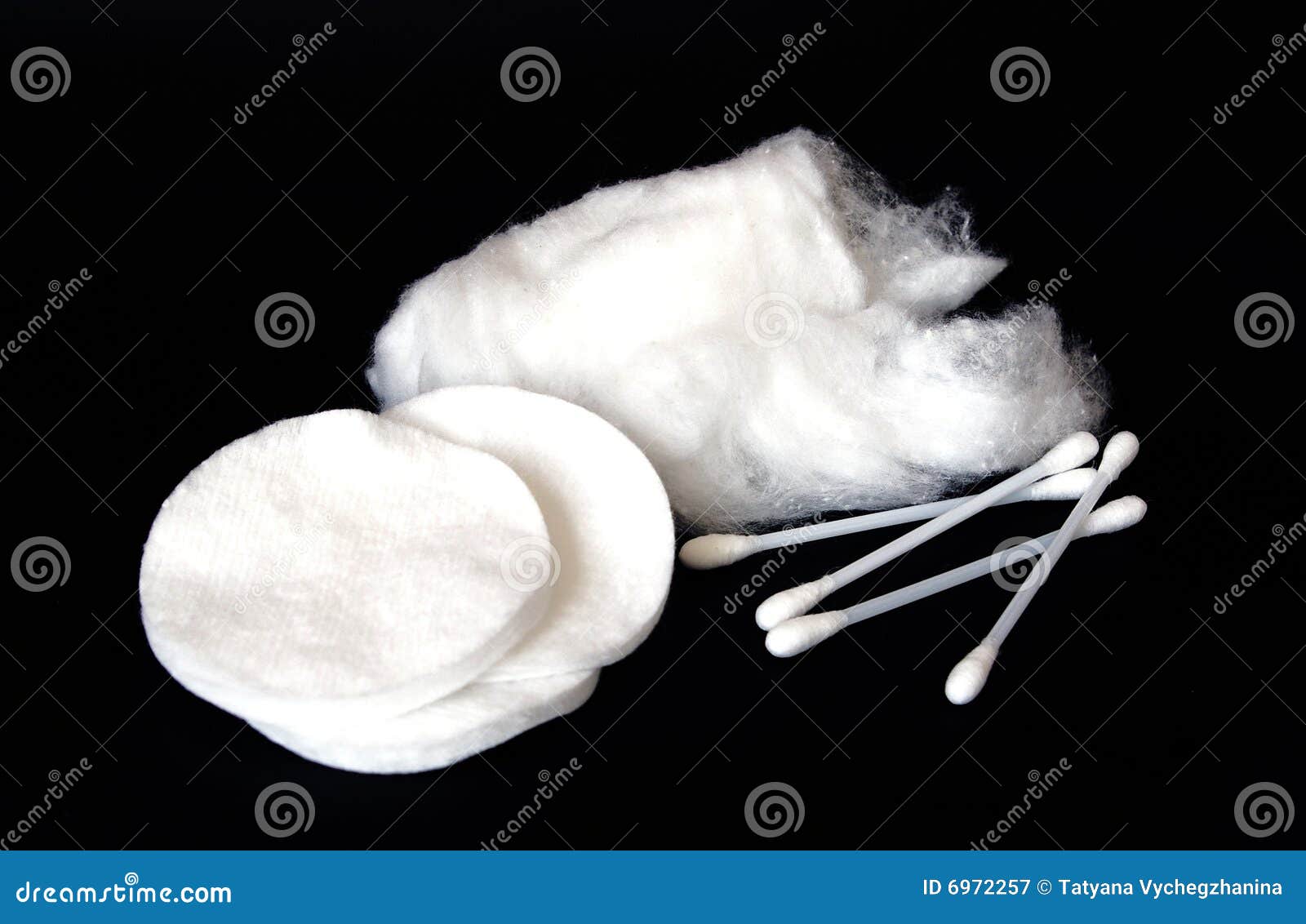 Cotton Wool and Sticks Isolated Stock Image Image of sticks, cotton