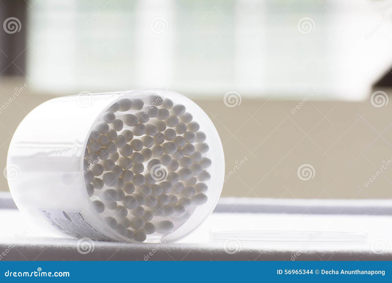 Cotton wool sticks stock photo. Image of absorbent, skin 56965344