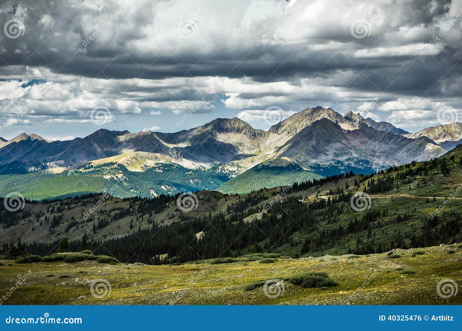 cottonwood pass, colorado continental divide