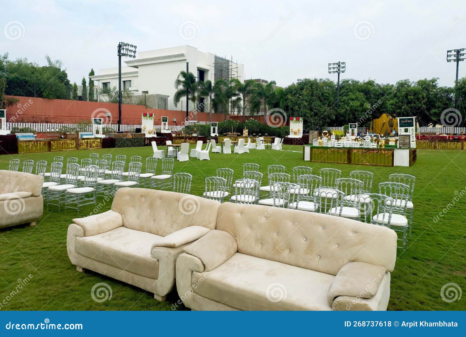 Couch and Chair Arrangement in Open Space Stock Photo Image of couch