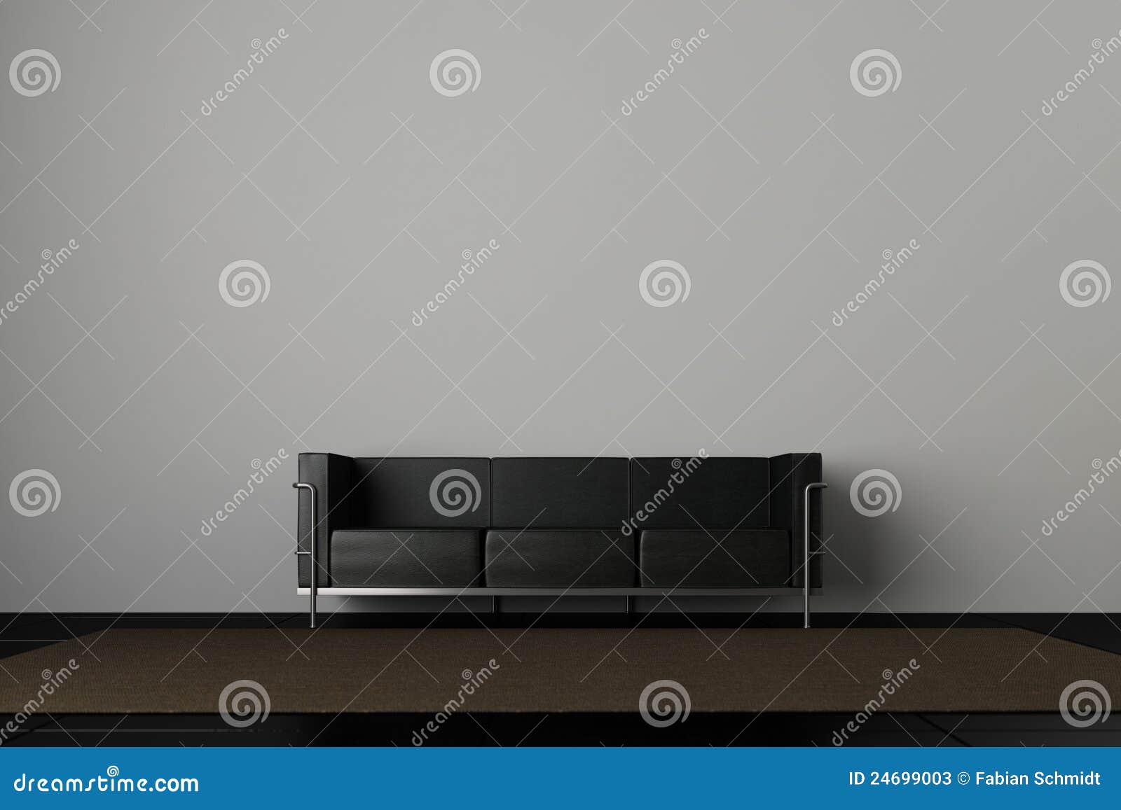 Couch und graue wand stockfotos bild: 24699003 Raum graue wand