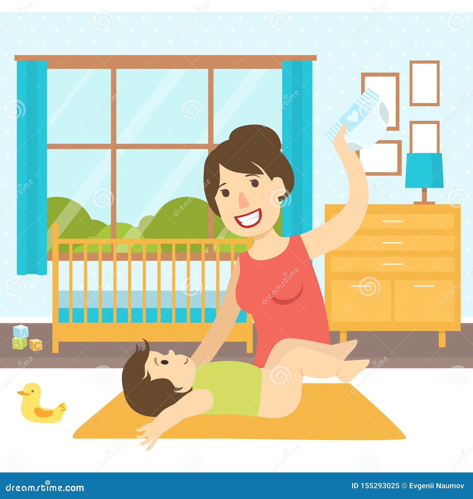 Couche Culotte Changeante De Maman A Son Bebe Sur Le Tableau Changeant Piece De Creche Interieure Avec L Illustration De Vecteur Illustration De Vecteur Illustration Du Changer Gosse Couche Culotte Changeante De Maman A Son Bebe Sur Le Tableau Changeant Piece De Creche Interieure Avec L Illustration De Vecteur Illustration De Vecteur Illustration Du Changer Gosse