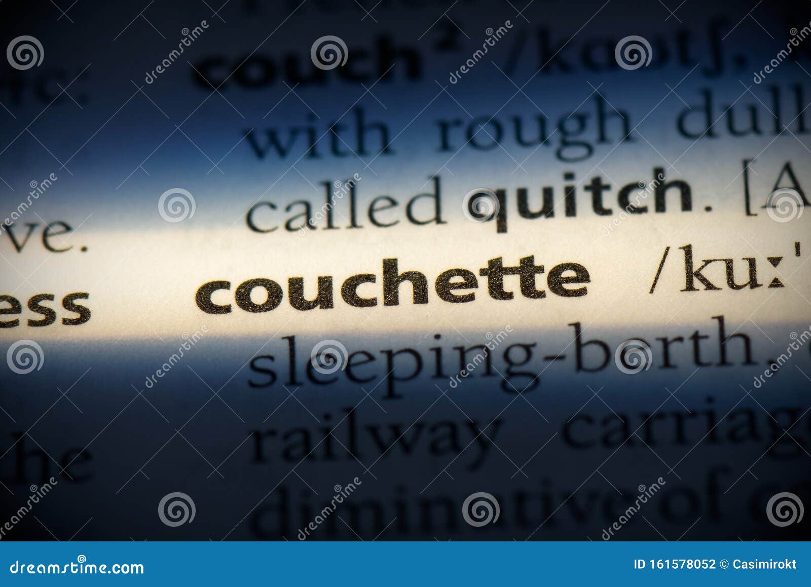 Couchette stock photo. Image of concept, isolated, learn 161578052