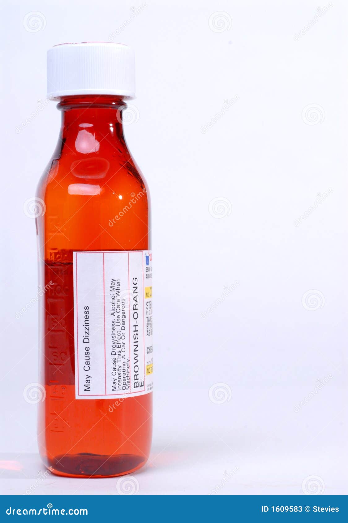 Cough Medicine stock image. Image of isolated, cough, prescription