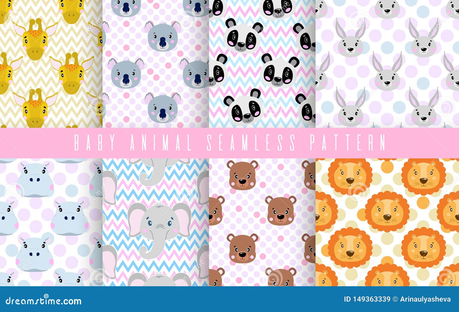 Couleur Animale Mignonne De Bebe D Ensemble Sans Couture De Modele Collection Heureuse Pour Le Tissu De Textile D Impression Lion Illustration Stock Illustration Du Positionnement Isolement Couleur Animale Mignonne De Bebe D Ensemble Sans Couture De Modele Collection Heureuse Pour Le Tissu De Textile D Impression Lion Illustration Stock Illustration Du Positionnement Isolement