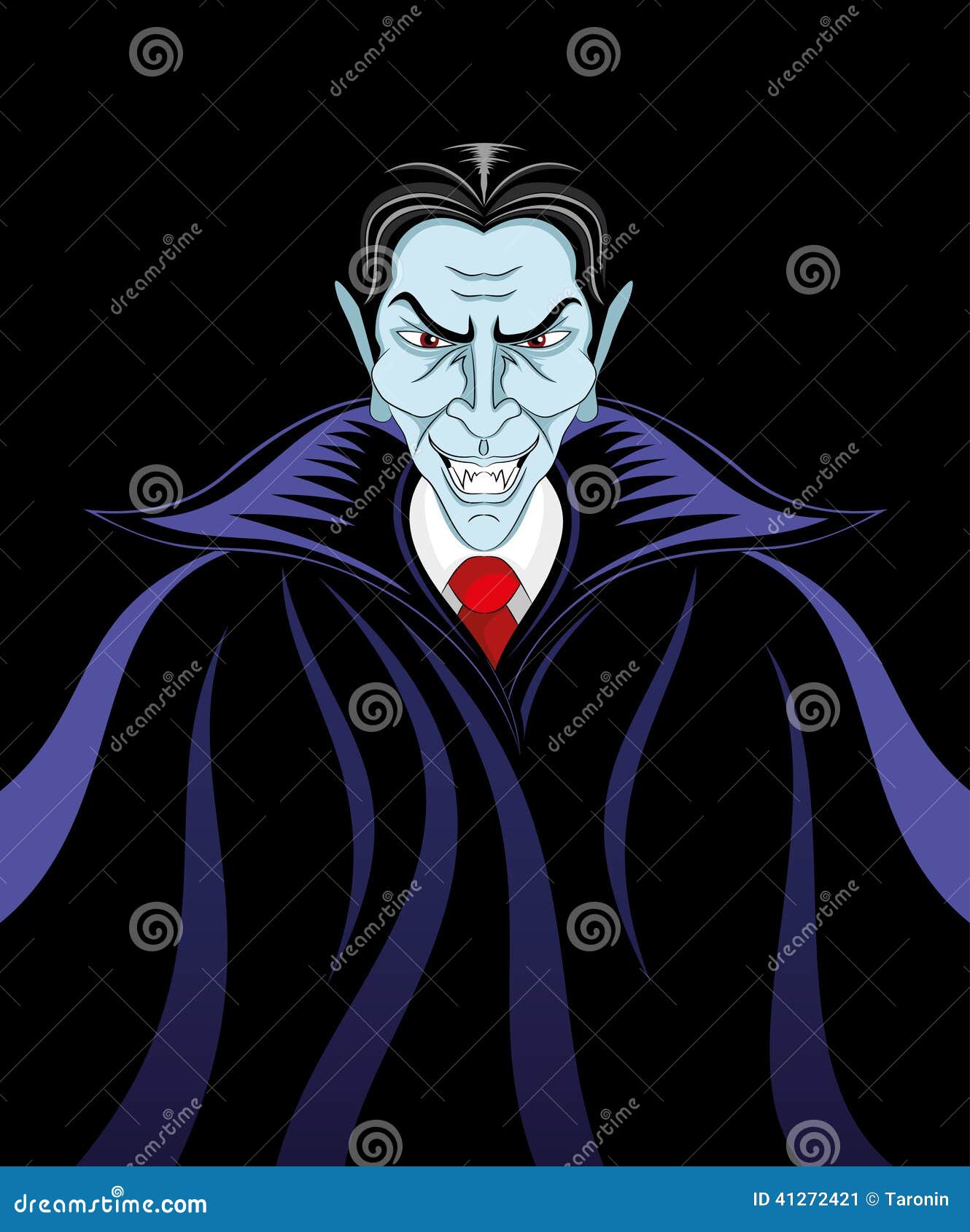 Filming movie about vampire cartoon concept Vector Image