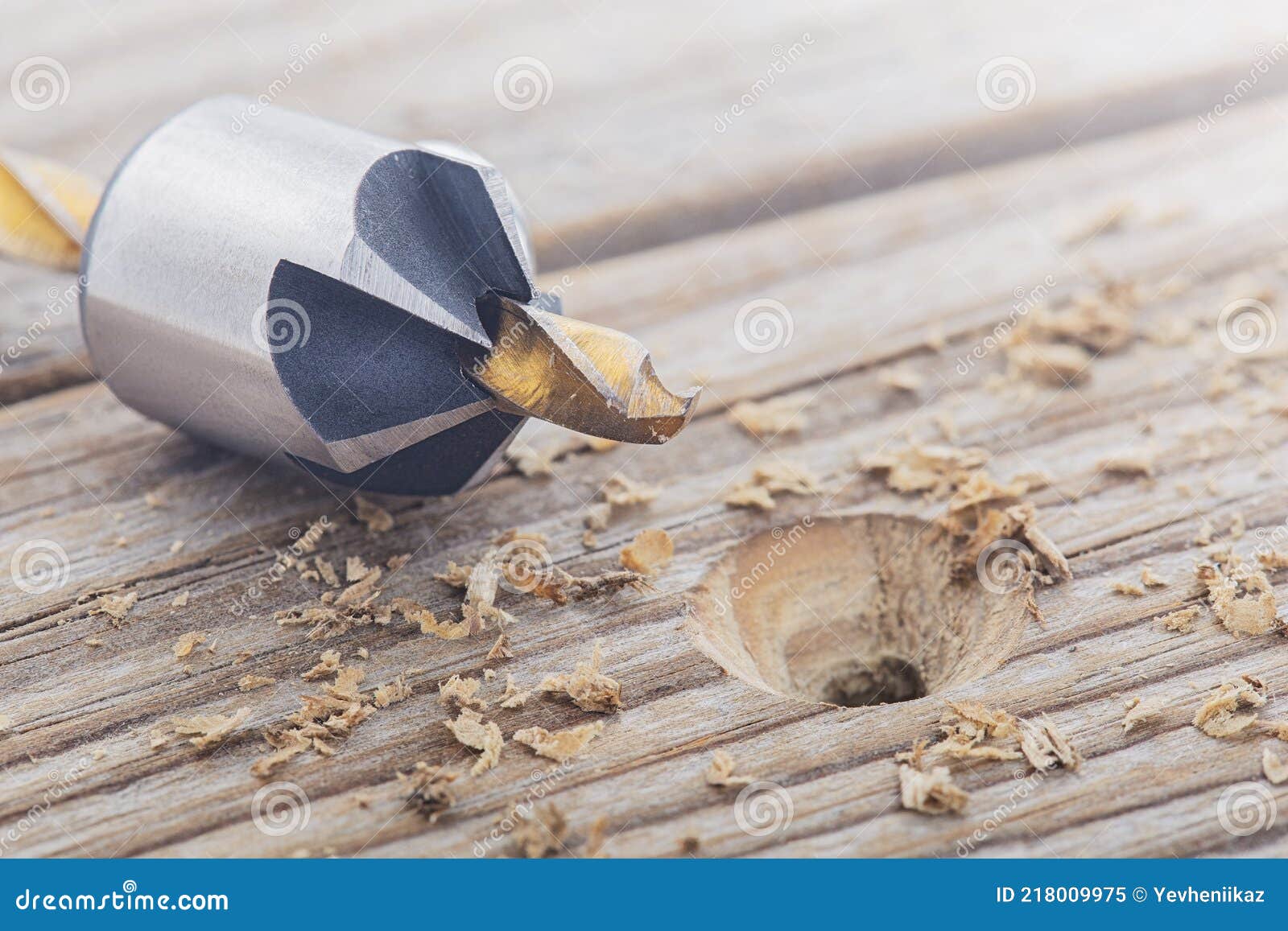 Countersink Drill Bit Make Sink in Hole for in Old Wooden Plank Stock