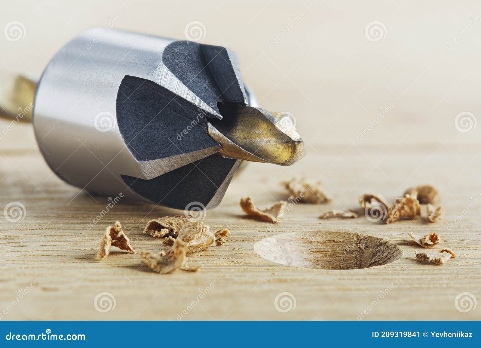 Countersink Drill Bit Make Sink in Hole for in Wooden Oak Plank Stock