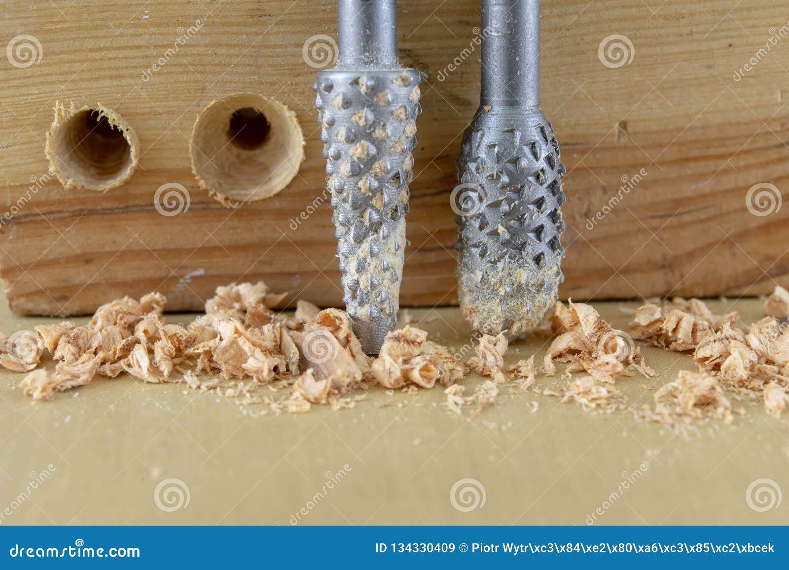 Countersink Used in Joinery for Reaming Holes. Joinery Accessories on a