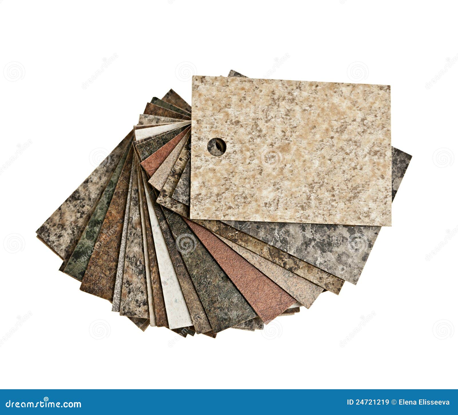 Countertop Samples On White Stock Image Image Of Interior