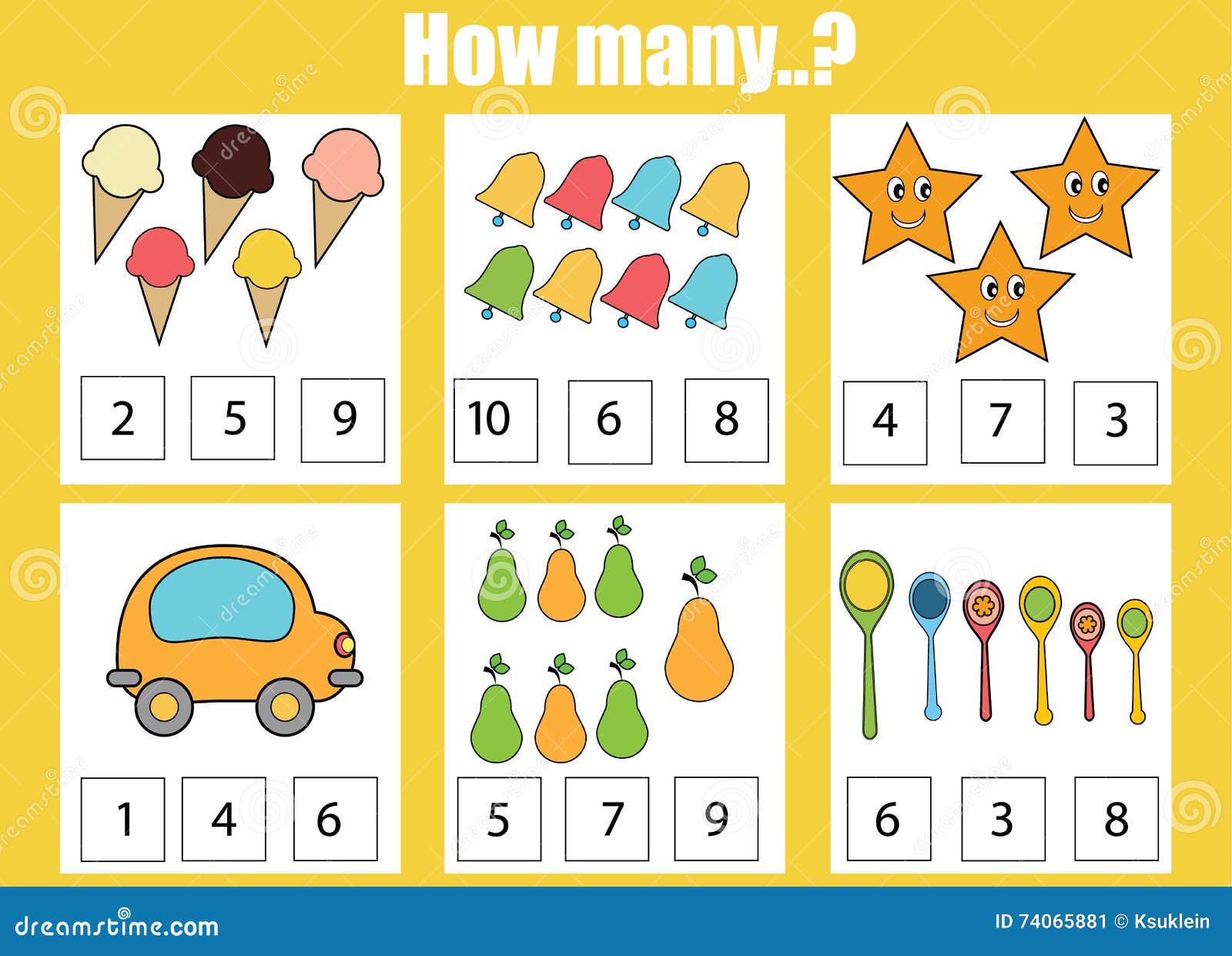 learning numbers game