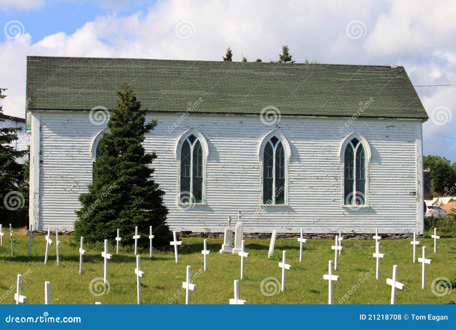 Country Chapel stock photo. Image of church, crosses 21218708
