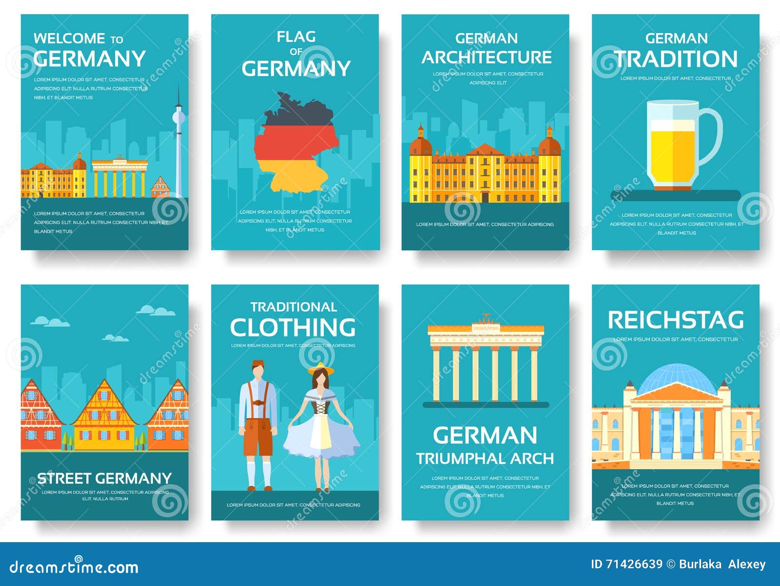 Country Germany Travel Vacation Guide of Goods, Places and Features ...