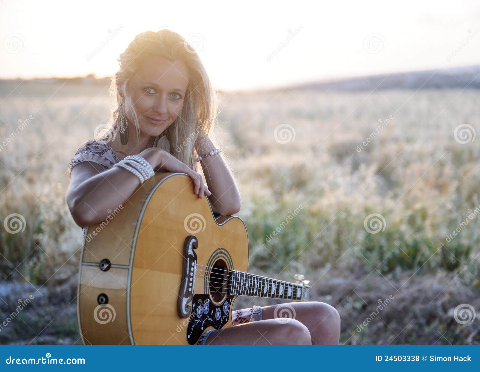 country girl and guitar 2