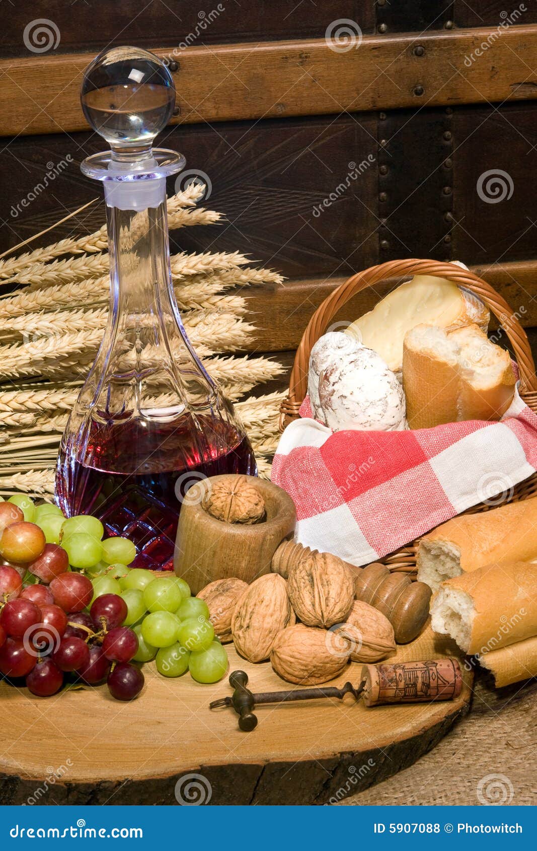 Country lunch stock photo. Image of grape, leisure, life 5907088