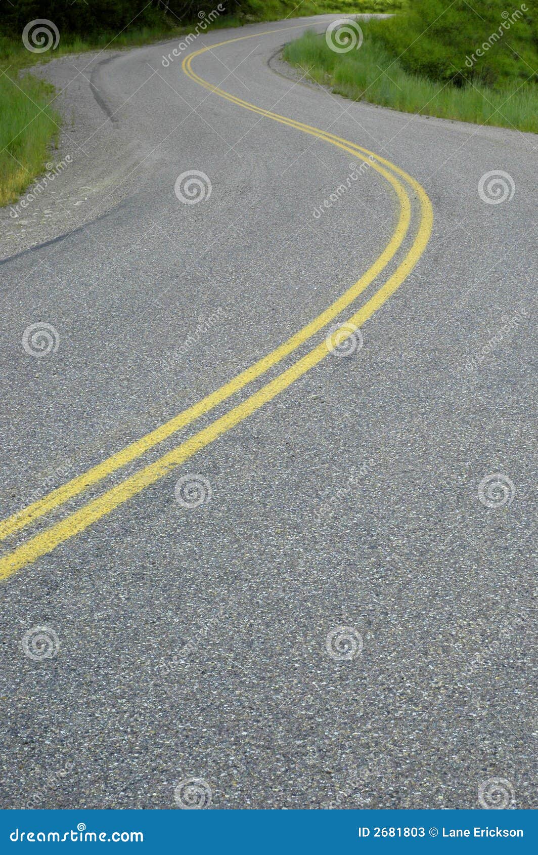 Country Roadway stock image. Image of asphalt, countryside 2681803