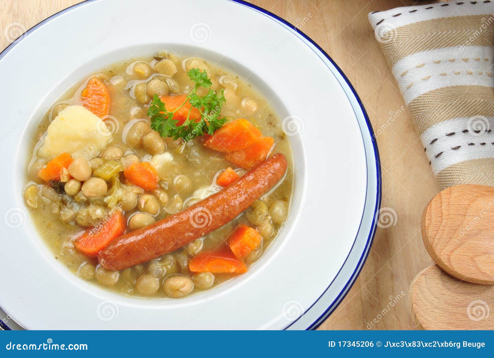 Country style soup stock photo. Image of tasting, taste 17345206