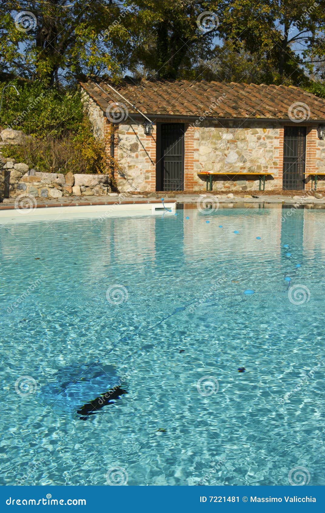 country swimming pool