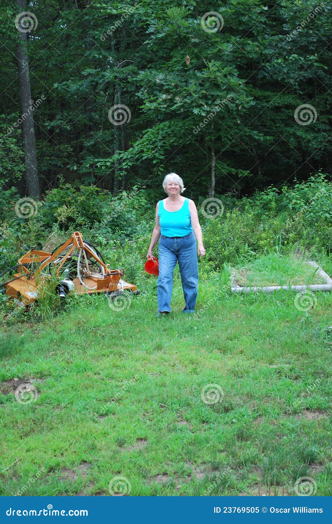 Country woman. stock image. Image of organic, woman, people 23769505