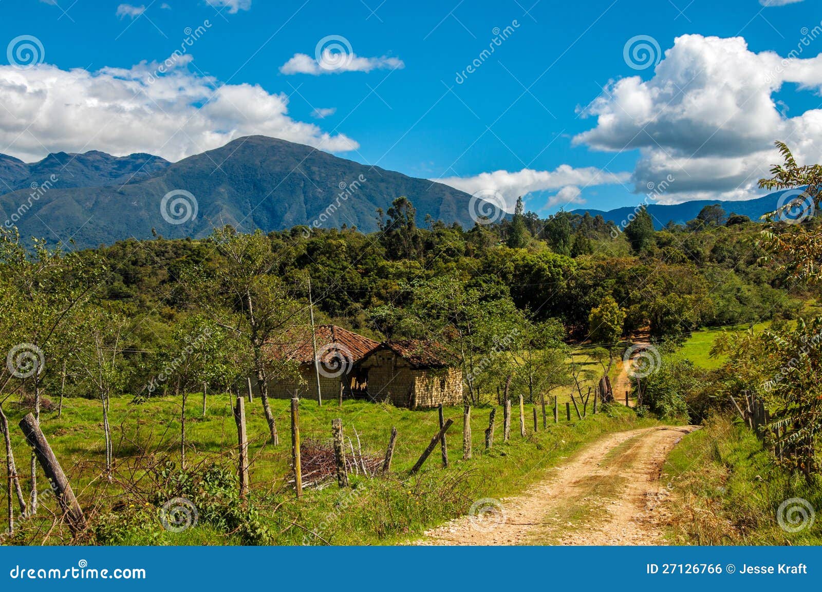 countryside in boyaca, colombia