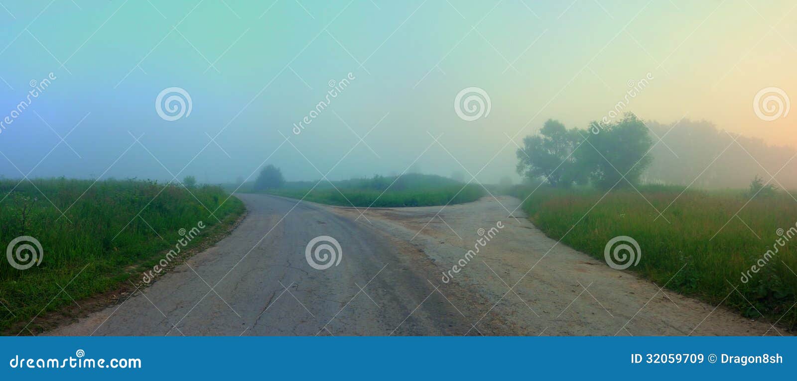 countryside crossroads