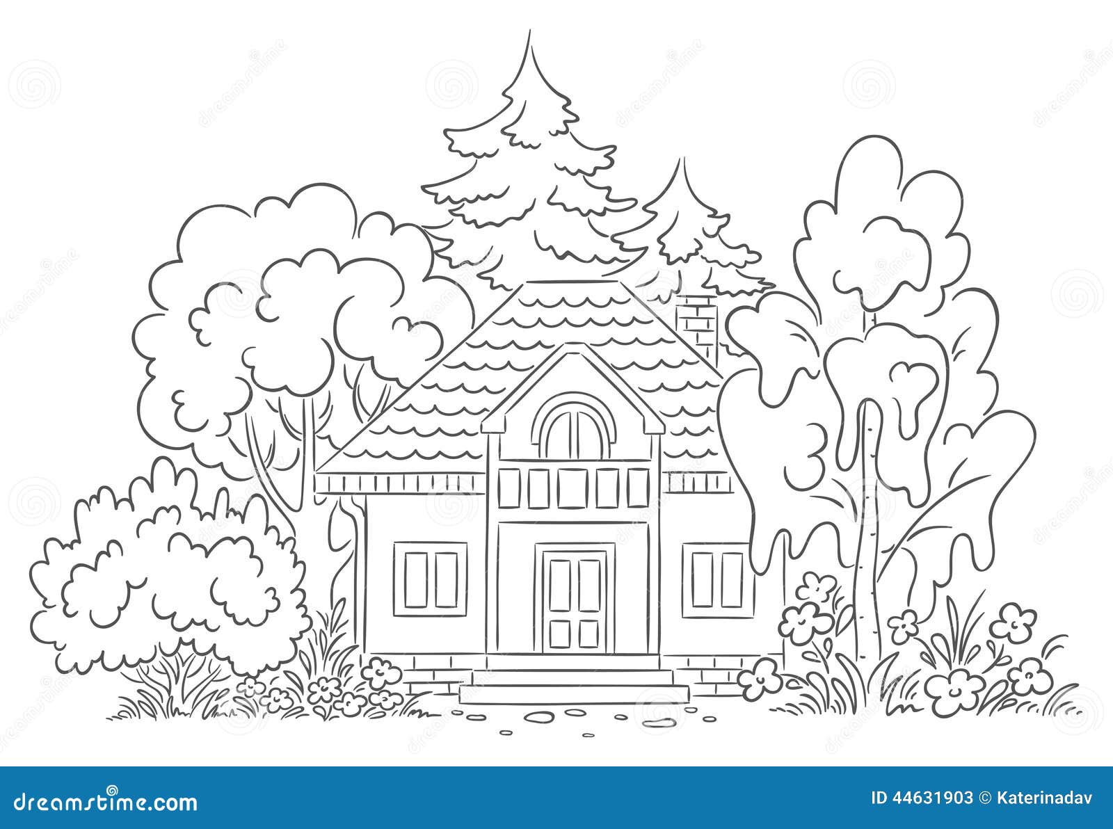 Countryside Coloring Pages - Kidsuki