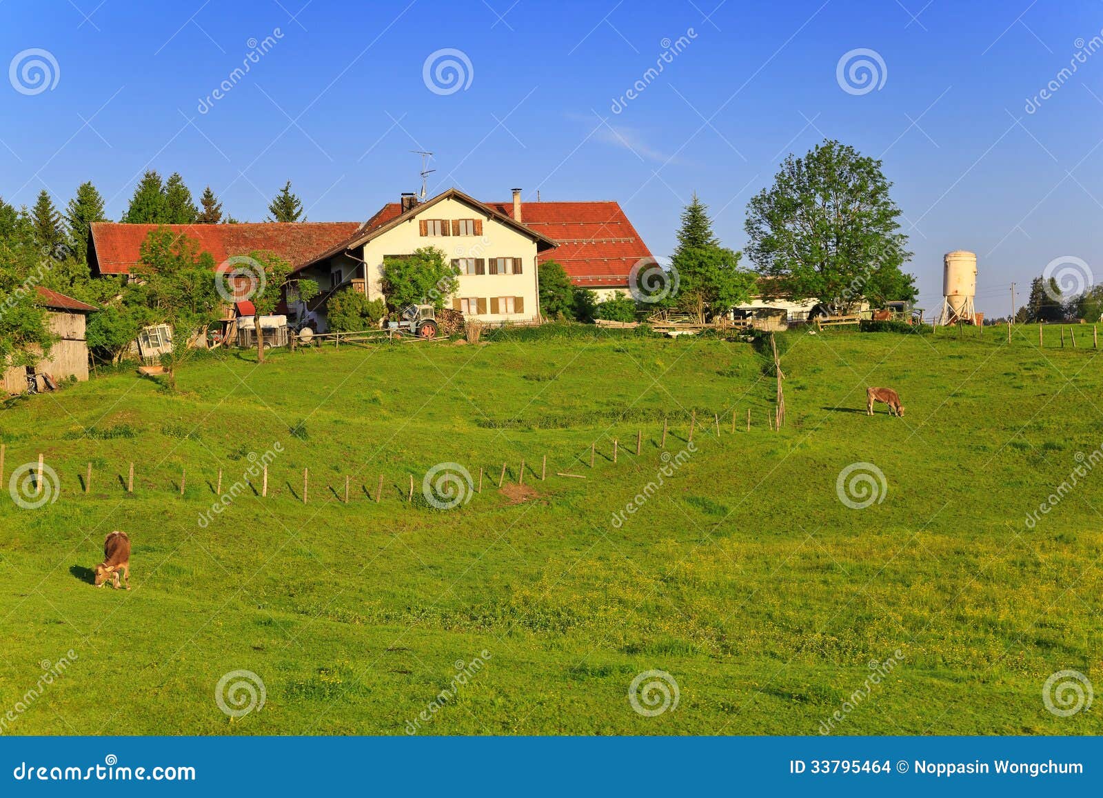 Countryside Village in Germany Stock Photo Image of house, germany