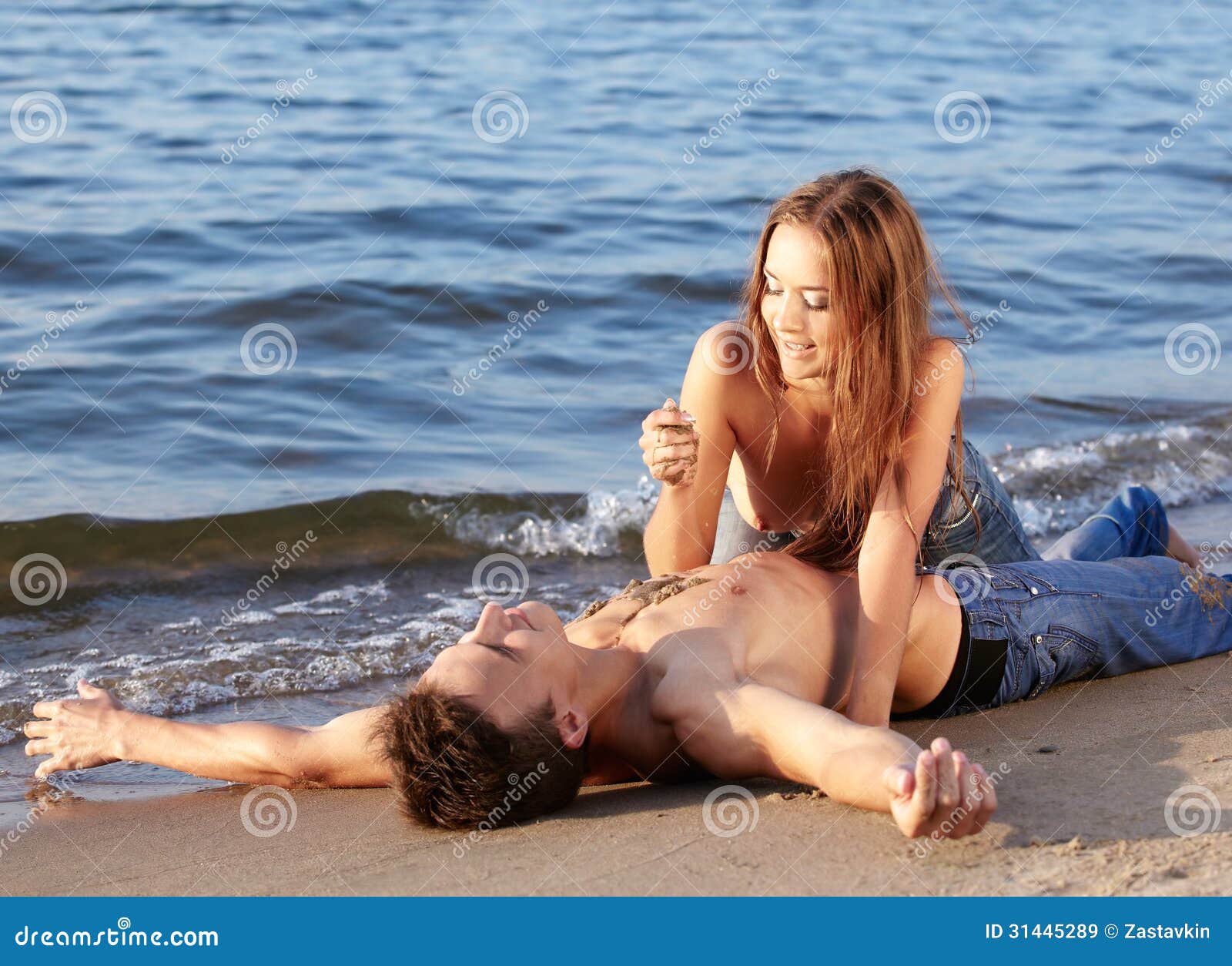 Topless Women At The Beach