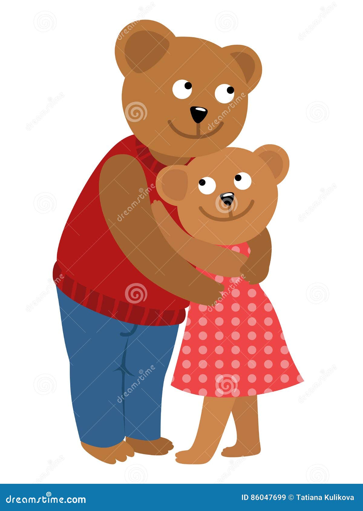 bear hug clip art