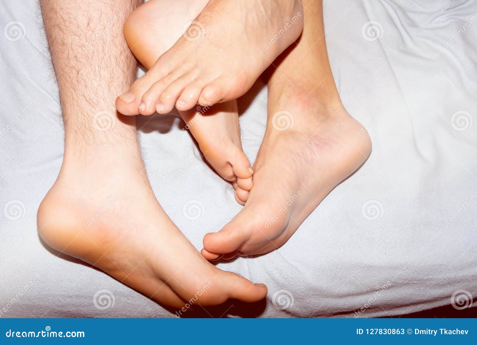 gay men feet close up bed