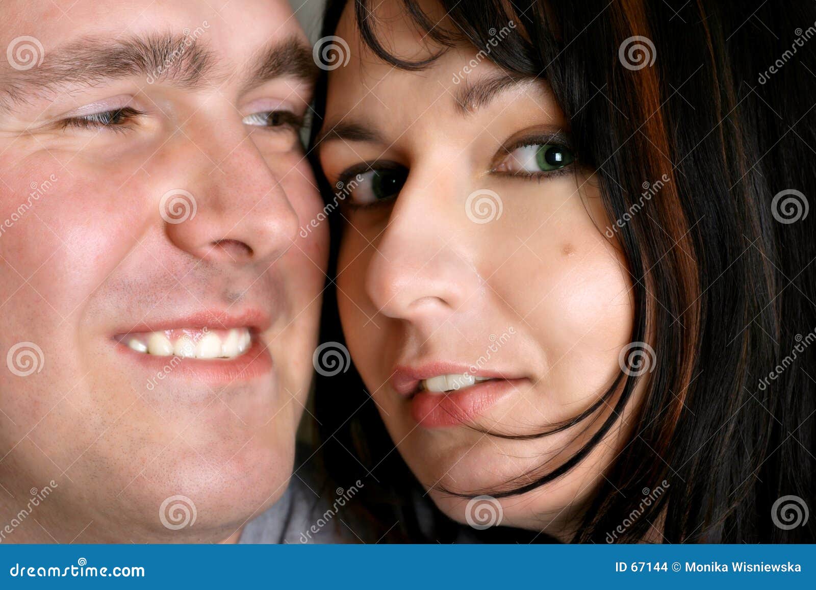 Couple Closeup stock photo. Image of close, couples, happiness 67144