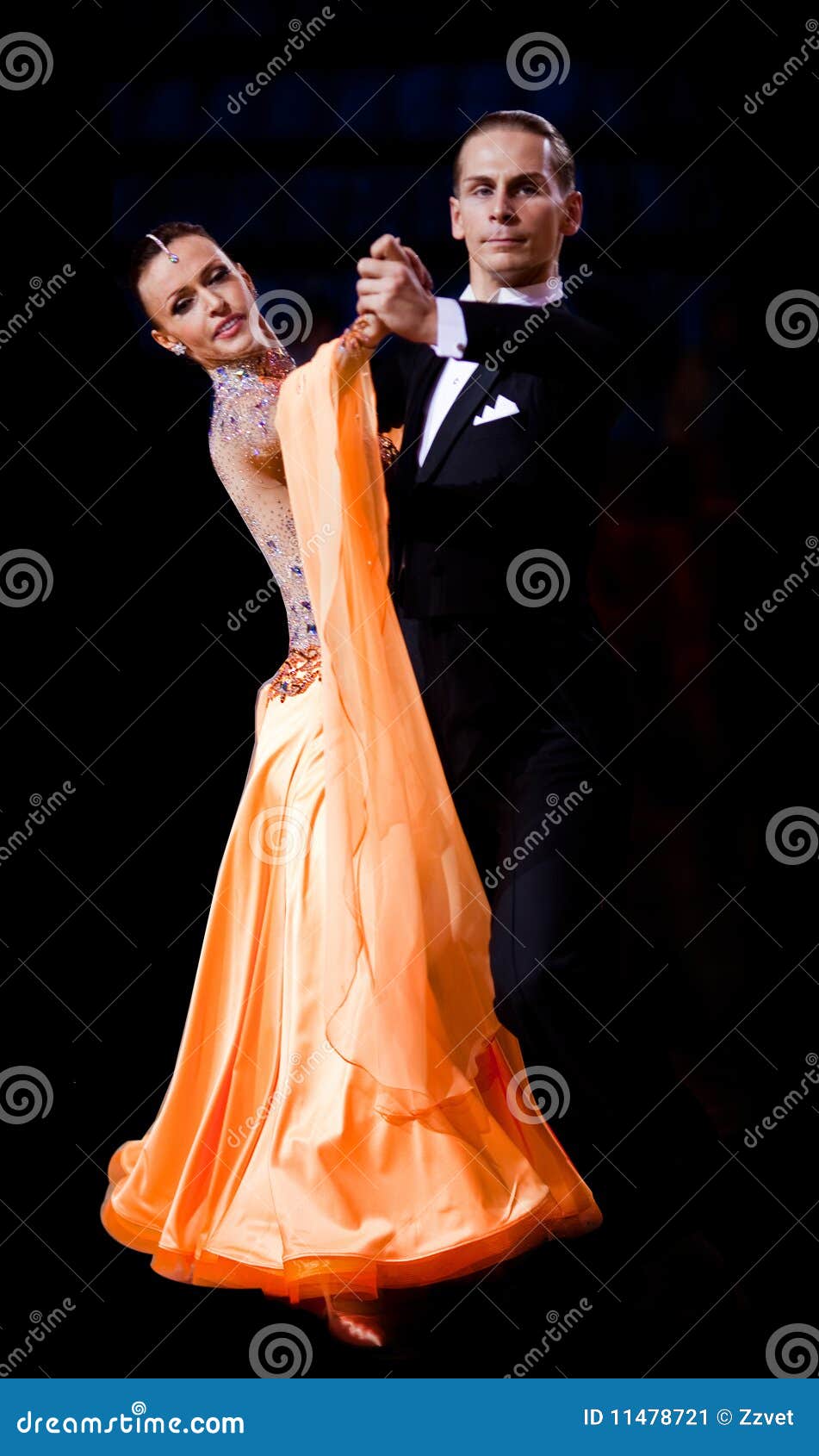 Young Couple Dancing Pose Isolated On Stock Photo 103536620 | Shutterstock