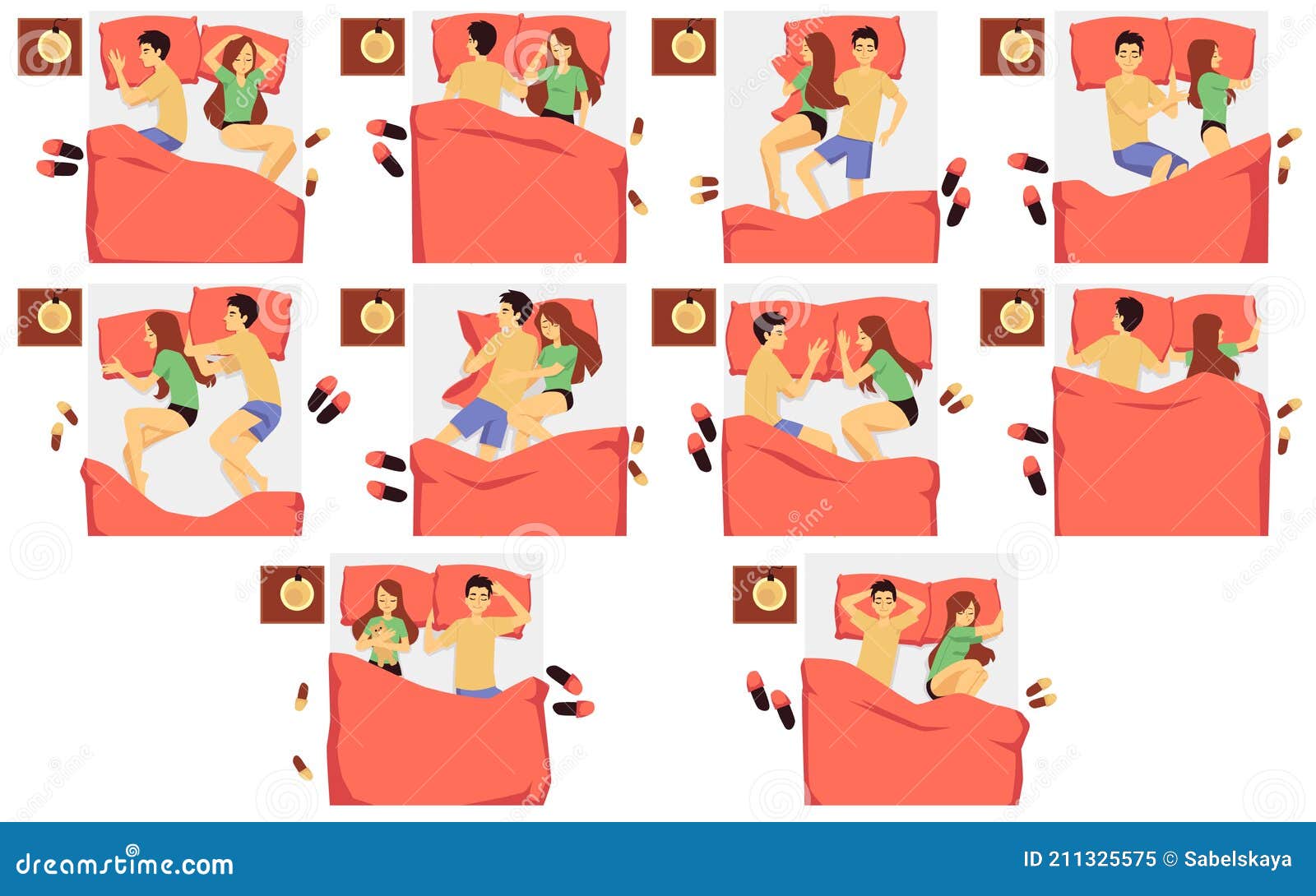 Here's What Your Favourite Sleeping Position Says About Your Relationship -  Her.ie