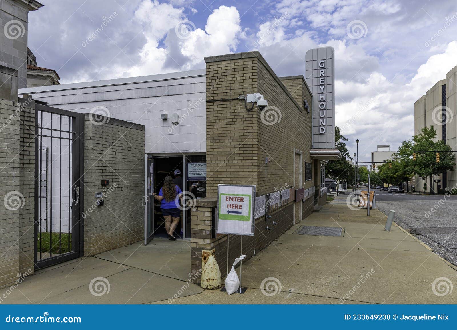 Couple Entering Freedom Rides Museum Editorial Image Image Of Couple