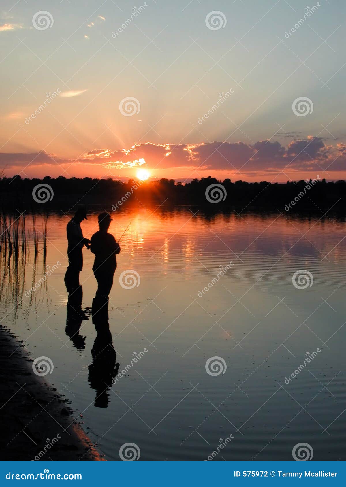 Download Couple Fishing Stock Photography - Image: 575972