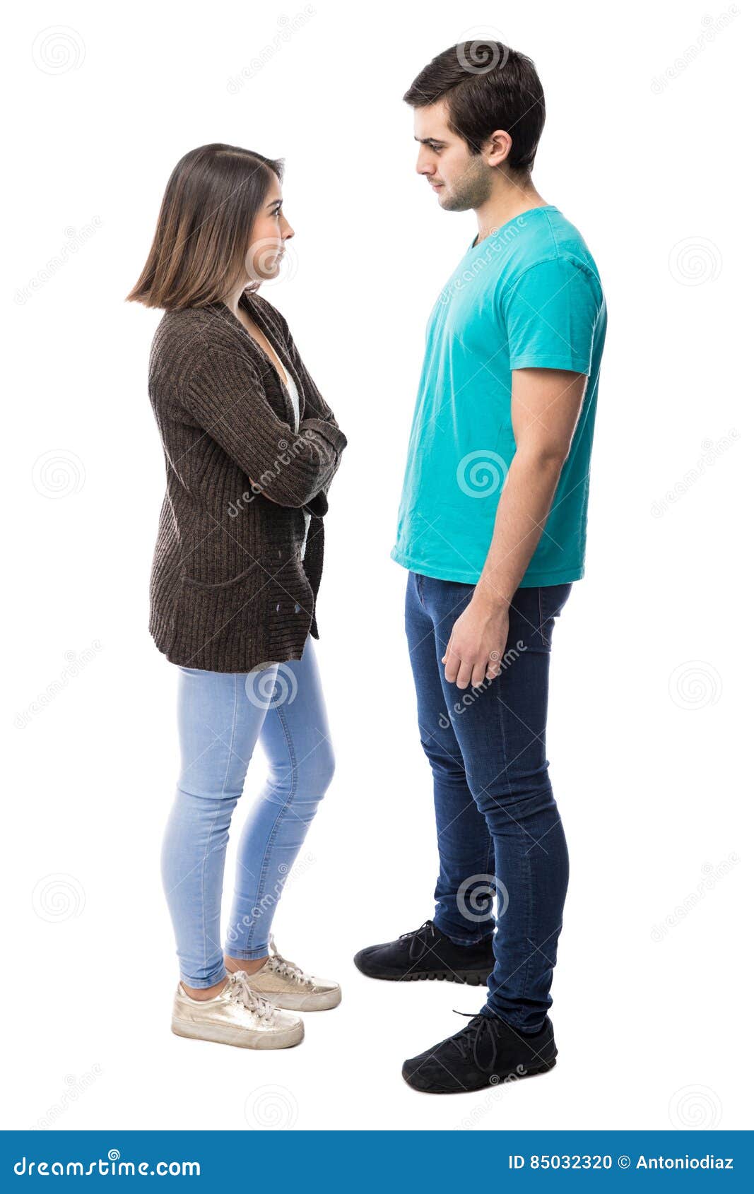 Couple Having Dating Problems Stock Photo - Image of adult, latin: 85032320