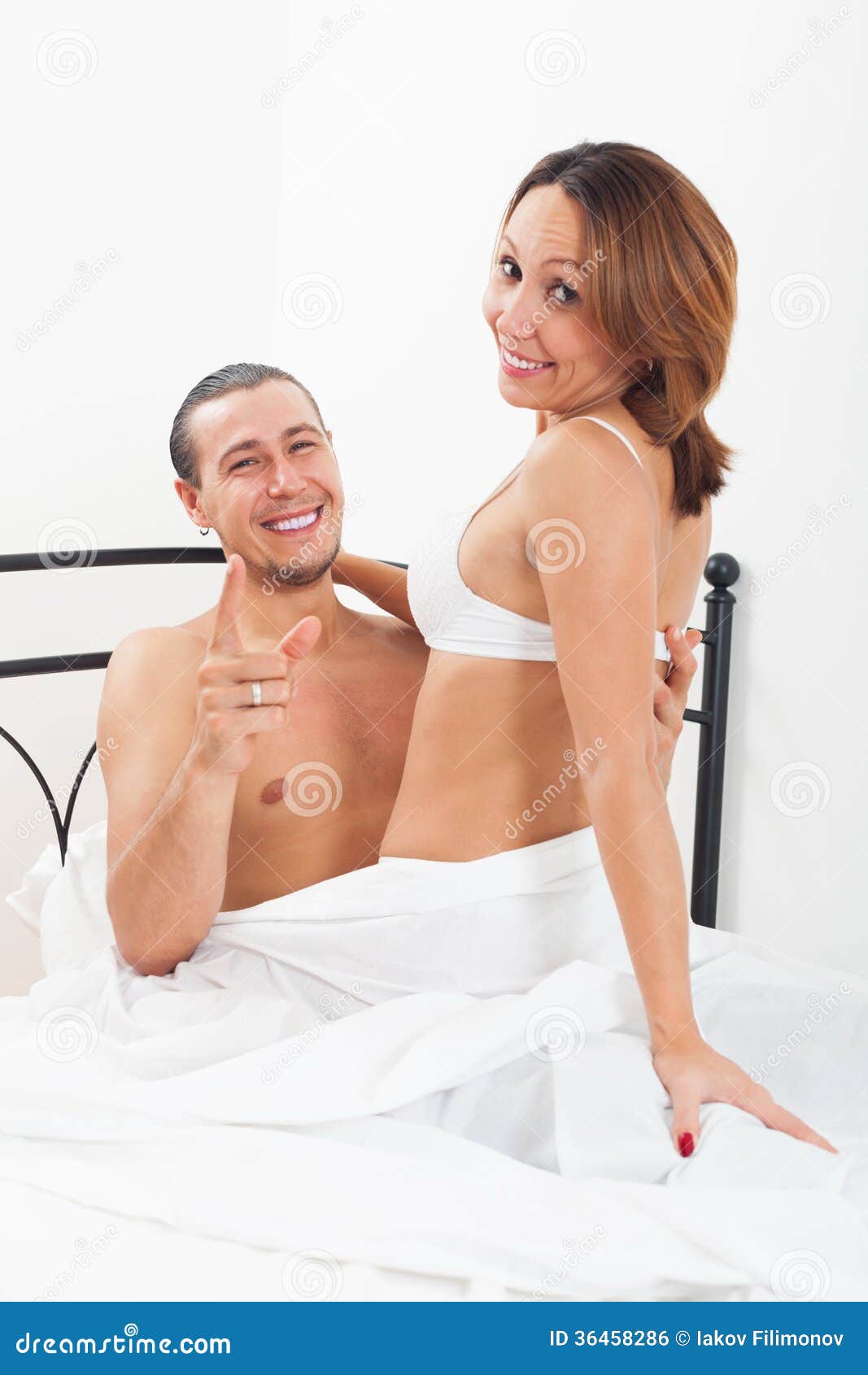 Couple having sex stock photo