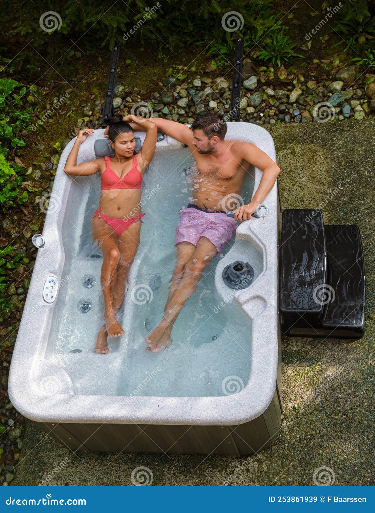 Sexy Women Hot Tub Stock Photos picture image