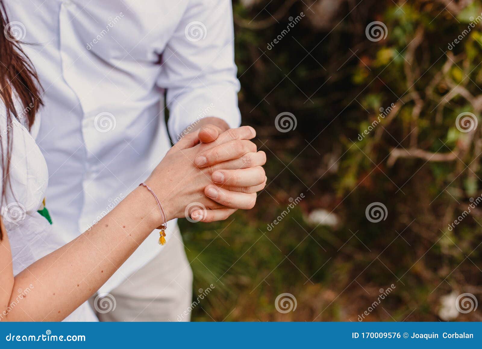 Couple Hugging in Love with a Natural Look Stock Photo - Image of ...