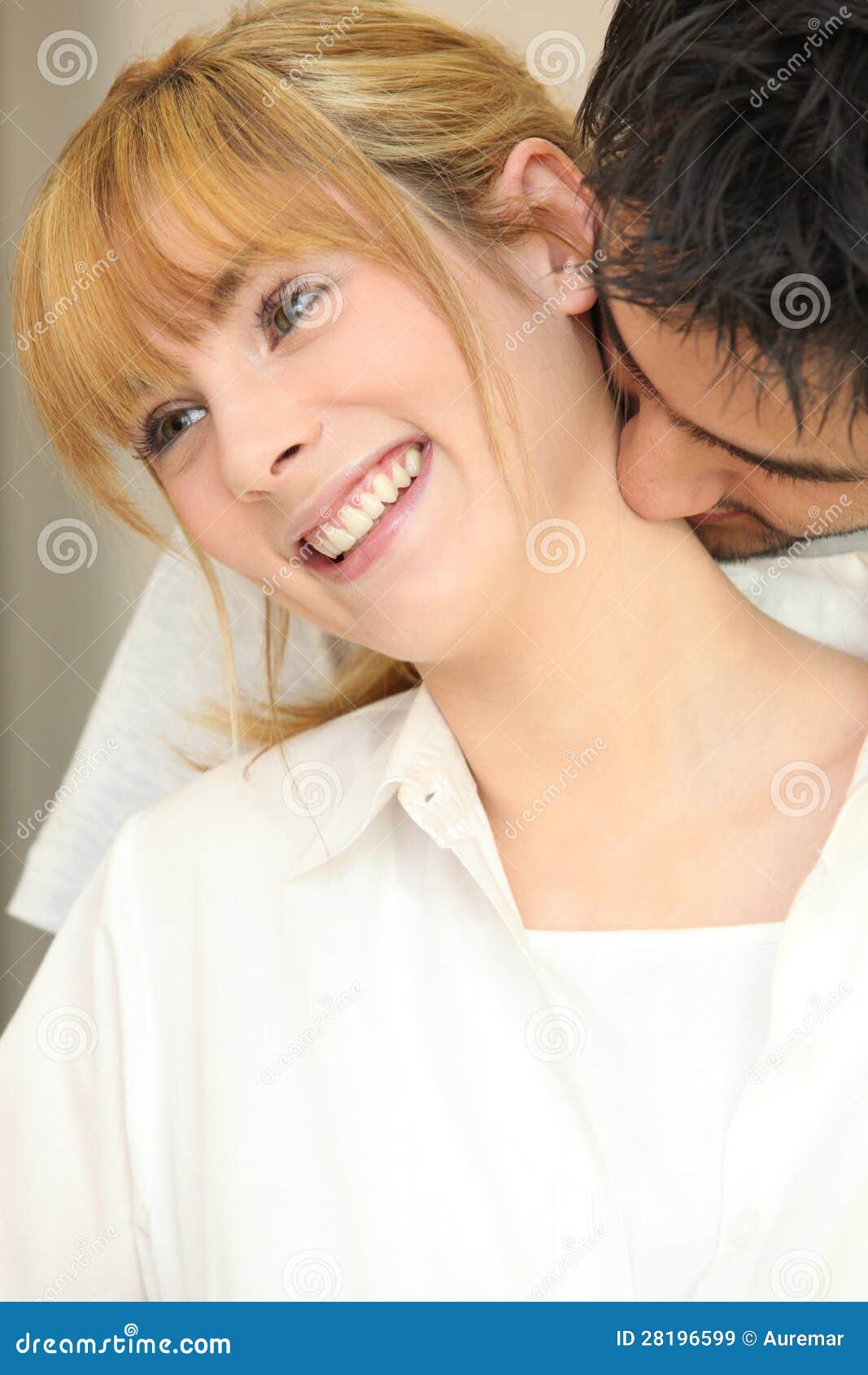 Couple kissing stock image. Image of adult, attractive 28196599