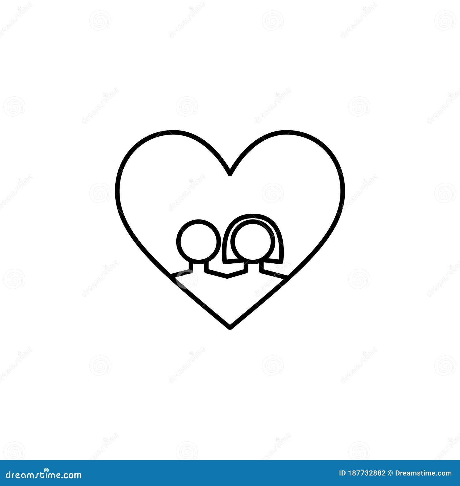 Couple in Love Heart Icon. Element of Valentine S Day Icon for Mobile Concept and Web Apps Stock Illustration - Illustration of background, line: 187732882 Couple in Love Heart Icon. Element of Valentine S Day Icon for Mobile Concept and Web Apps Stock Illustration - Illustration of background, line: 187732882
