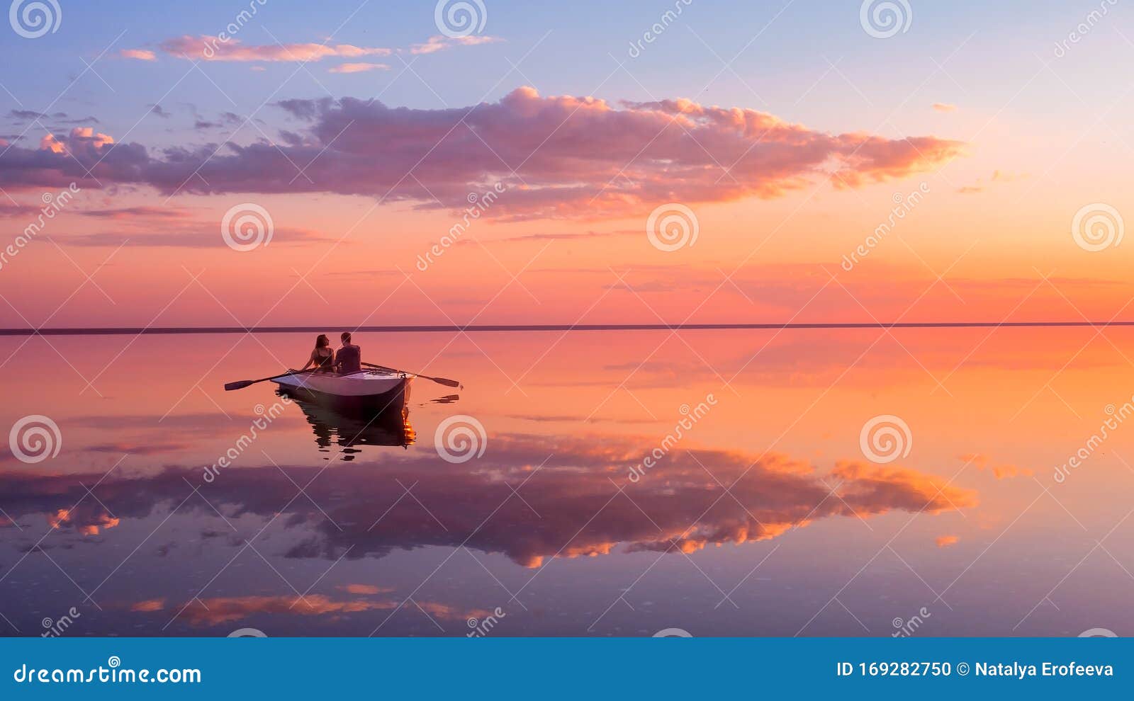 Beautiful Girl, Sunset, Boat, Lake, Dreaming Wallpaper