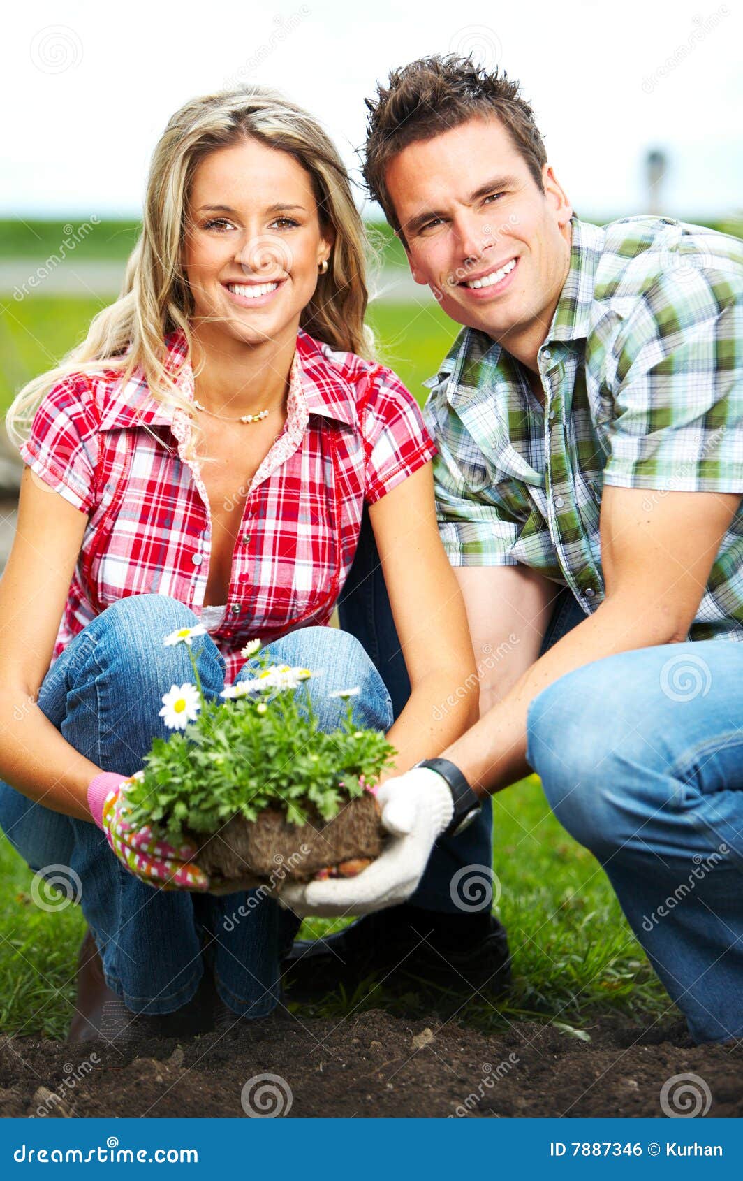 Planting Flowers. Phases Of Moon Help Determine Best Time Plant Garden