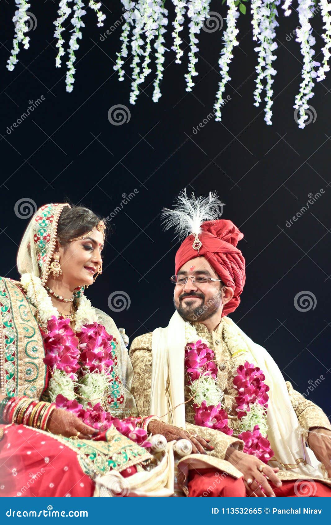 Couple Pose Of Bride And Groom India Editorial Image Image Of