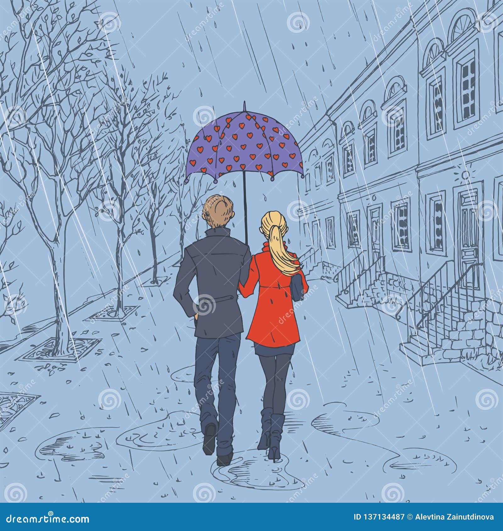 Couple Drawing Walking Stock Illustrations – 2,803 Couple Drawing Walking  Stock Illustrations, Vectors & Clipart - Dreamstime